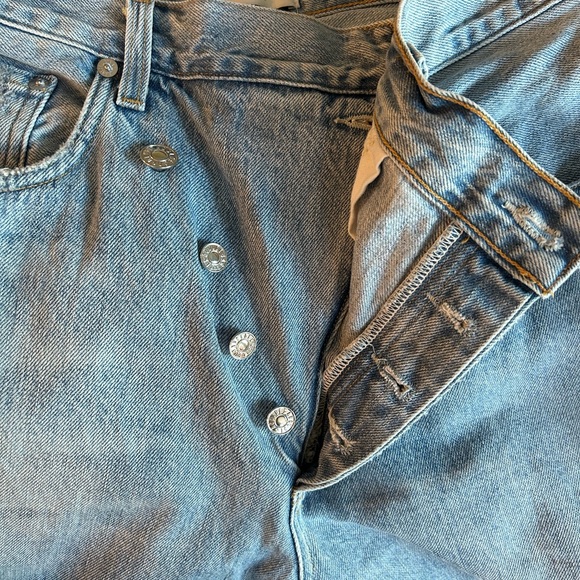 AGOLDE Criss Cross Upsized Jeans in Denim. Women’s size 31 - Picture 10 of 13